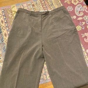 Sag Harbor size 12P stretch heather gray slacks